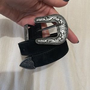 Free People Wildwood Suede Belt